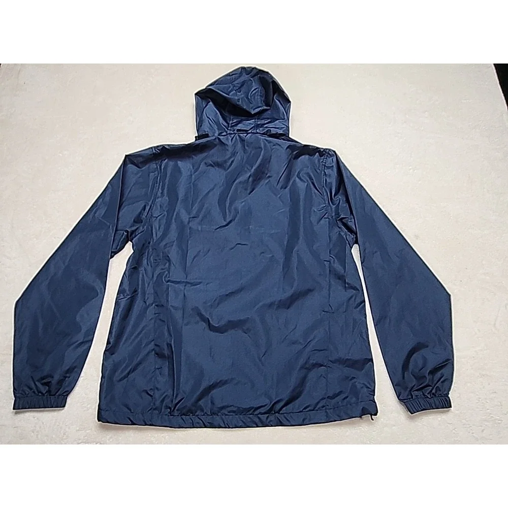 Landway Outerwear Jacket W/hood NWT Embroidered Tenderfoot Classic On Chest Navy